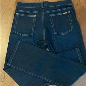 Dark denim straight leg jeans 8R